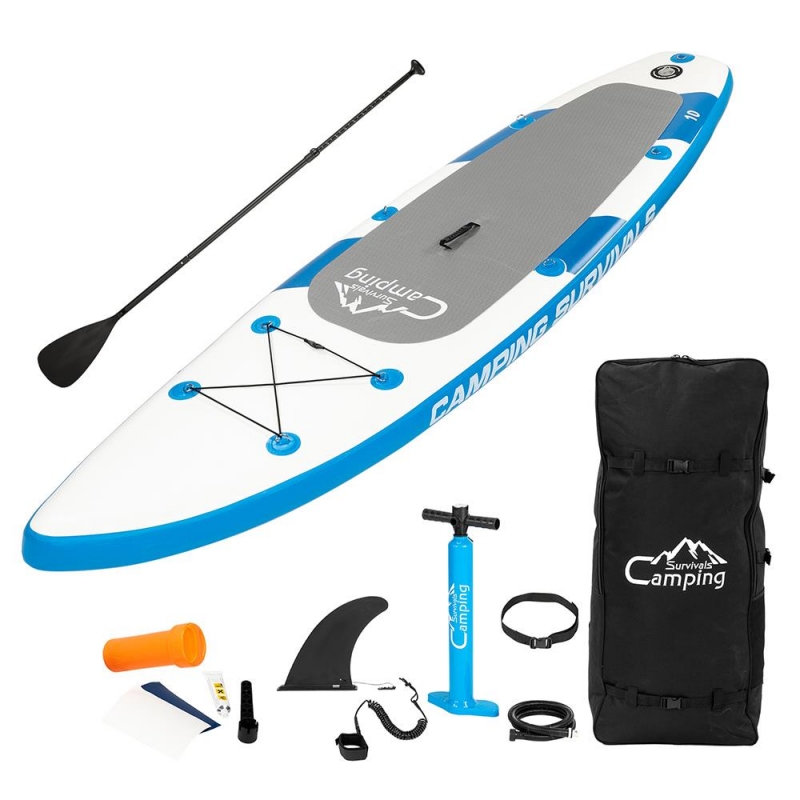 Campingsurvivals 10 ft Inflatable Paddle Boards, with SUP Accessories